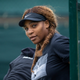 Serena Williams of the United States attends a practice session ahead of The Championships - Wimbledon 2021 at All England Lawn Tennis and Croquet Club on June 27, 2021 in London, England. (Photo by AELTC/Pool/Getty Images)